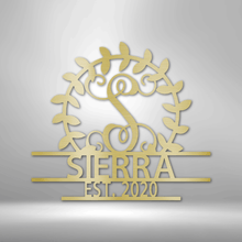 Load image into Gallery viewer, Personalized Crest - Steel Sign