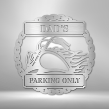 Load image into Gallery viewer, Hog Parking Plaque - Steel Sign
