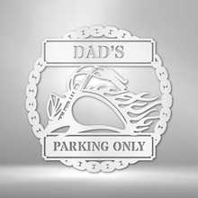 Load image into Gallery viewer, Hog Parking Plaque - Steel Sign
